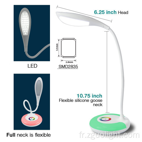 Protection des yeux flexible Économie d&#39;énergie Lumière de lecture